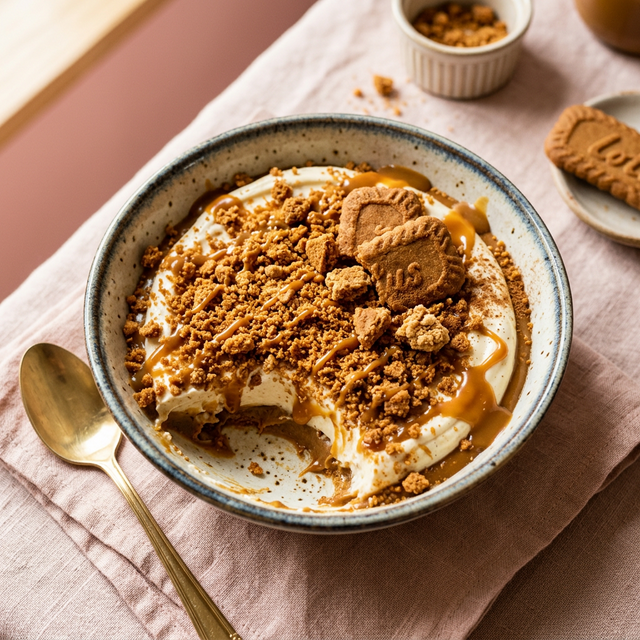 Biscoff Dessert Bowl