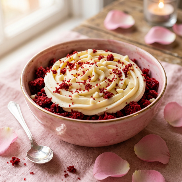 Red Velvet Dessert Bowl